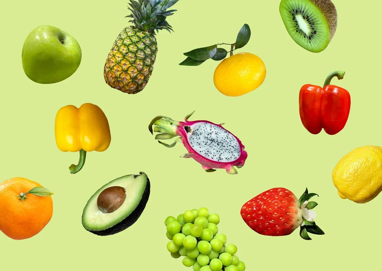 대표-과일 Fresh Market Assets - Isolated Fruits & Vegetables PNG Collection - Image 1
